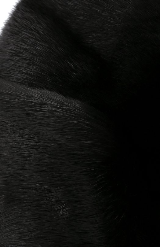 Норковая кепка VICTORIA KUSENKOVA 412800002120 Чёрный  412800002120 Фото 3