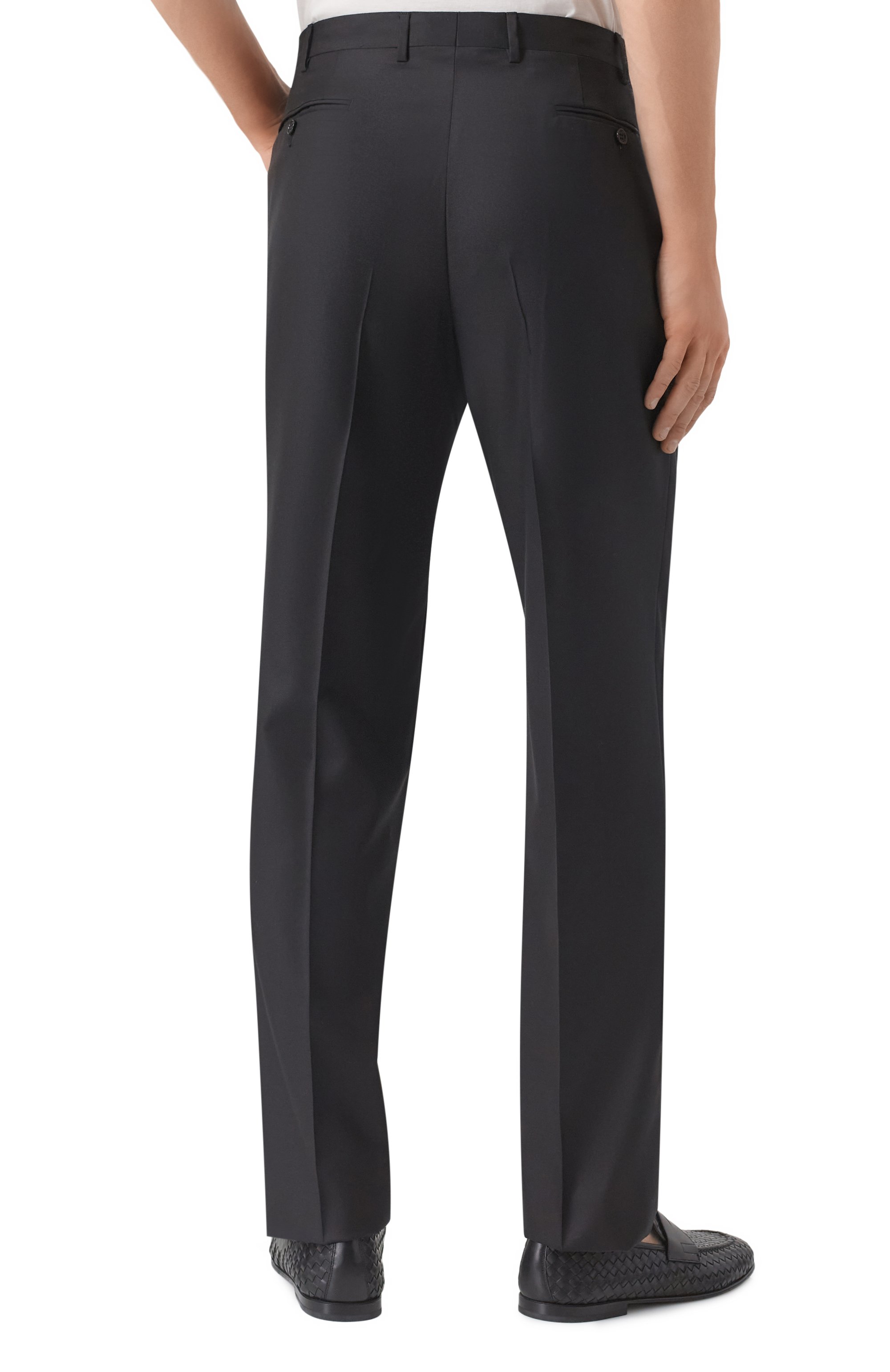 Шерстяные брюки CANALI, арт. 71019/AS10315, фото 4