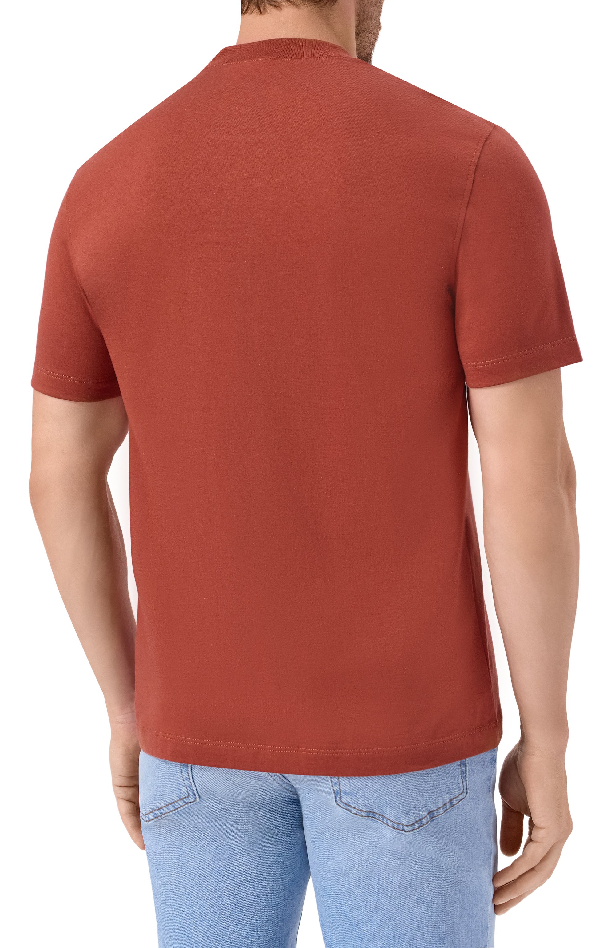 Футболка из хлопка и кашемира BRIONI, арт. UJPQ0L/0D606, фото 4