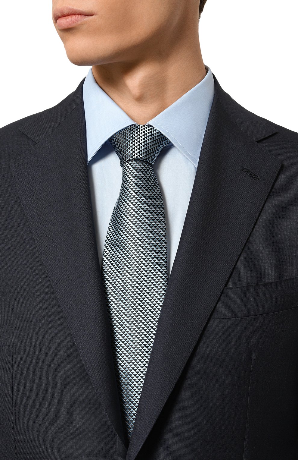 Шелковый галстук ZEGNA, арт. 1P8/Z8D80TA8, фото 2