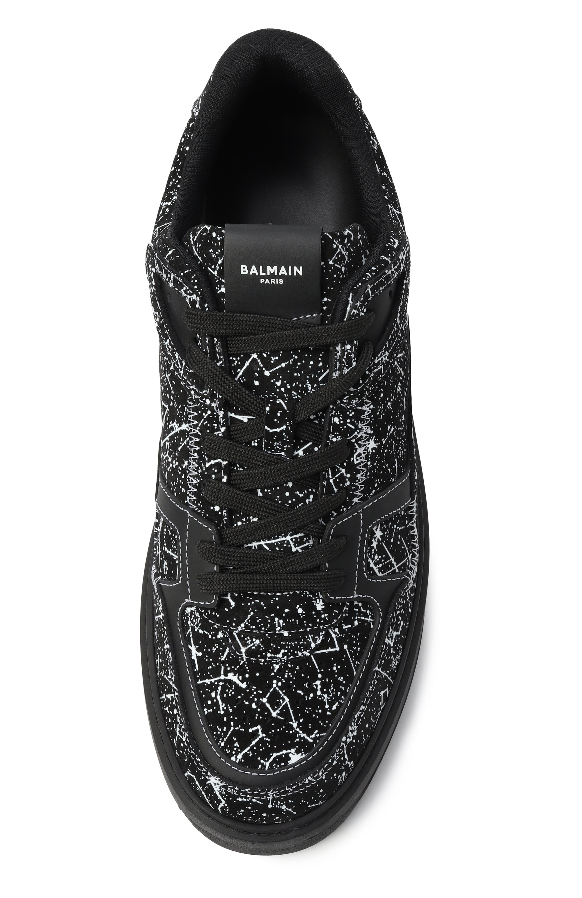 Замшевые кеды b-court skate BALMAIN, арт. EM0VI372/LSVG, фото 6