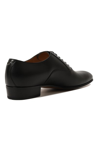 Кожаные оксфорды GUCCI, арт. 624663 CDZ00, фото 5