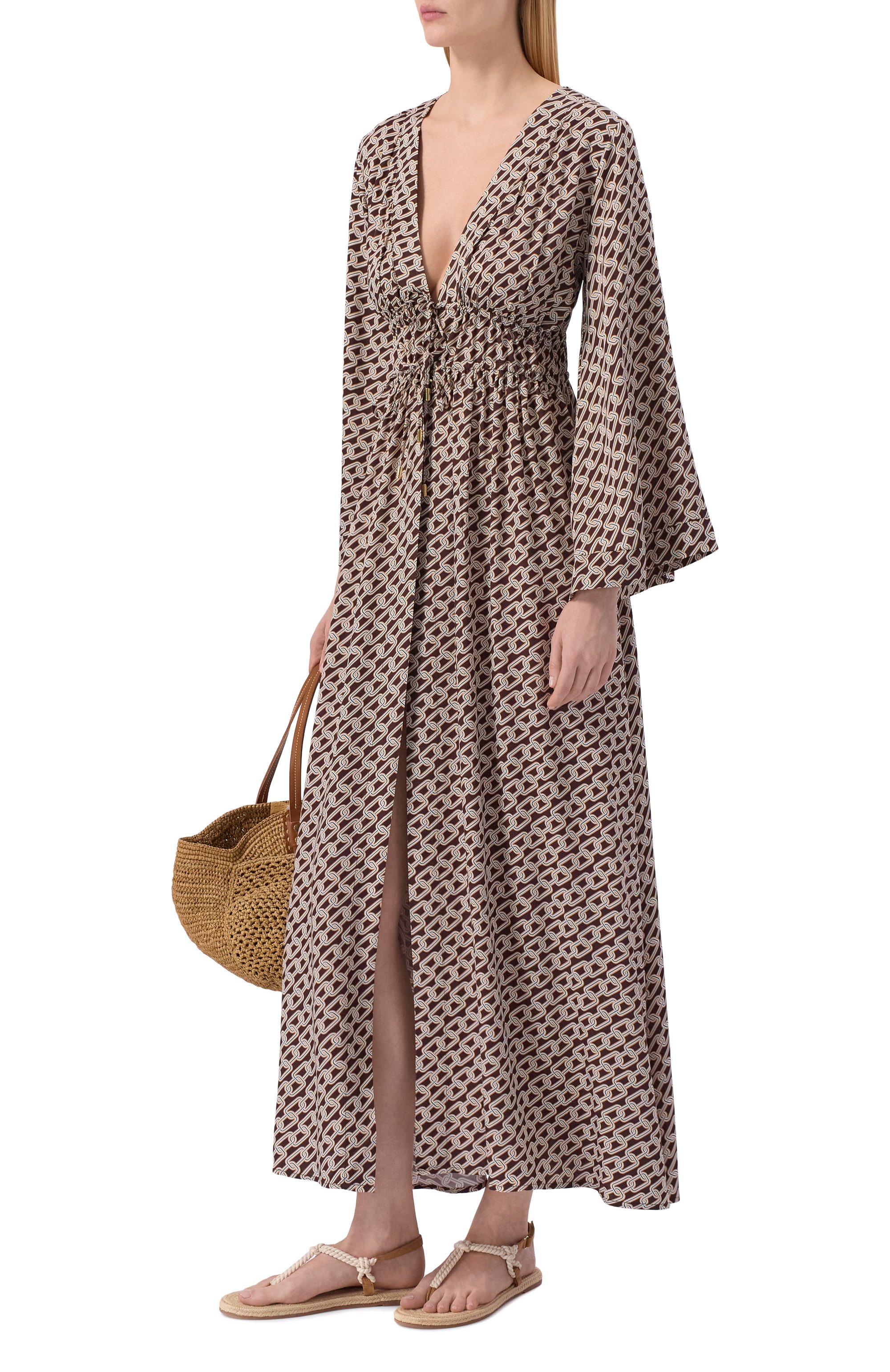 Платье из вискозы MELISSA ODABASH, арт. MAJA CR, фото 2