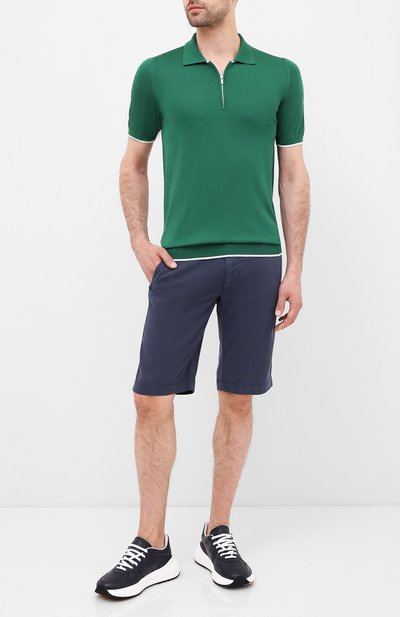 Шелковое поло KITON, арт. UK600, фото 2