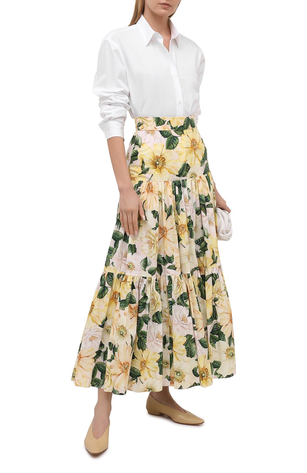 Хлопковая юбка DOLCE & GABBANA, арт. F4A8QT/HS5IA, фото 2