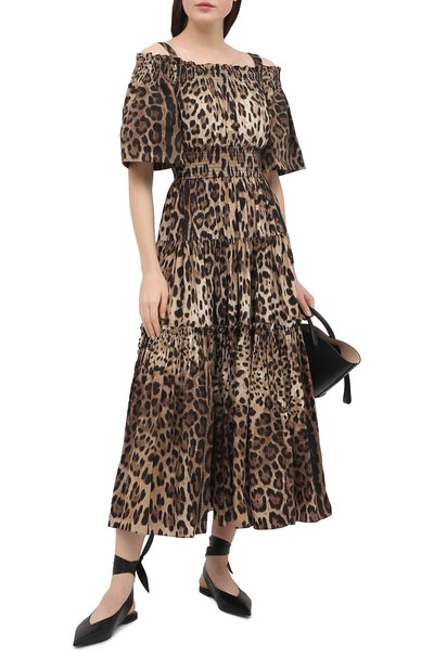 Хлопковое платье DOLCE & GABBANA, арт. F68E1T/HS5E3, фото 2