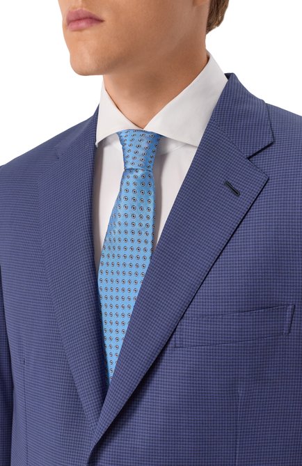 Мужской шелковый галстук KITON, арт. UCRVKPC06L8101