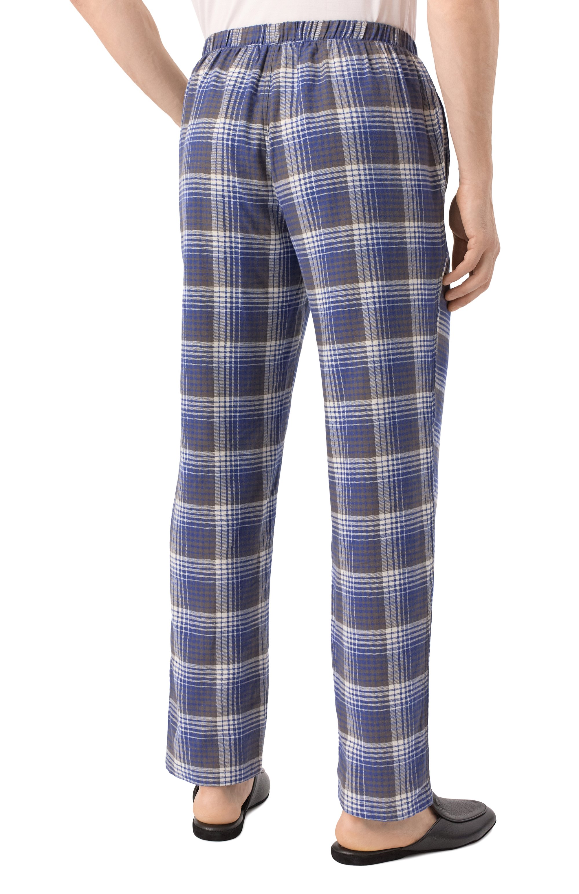 Хлопковые домашние брюки EMPORIO ARMANI, арт. 112036/4F576, фото 4