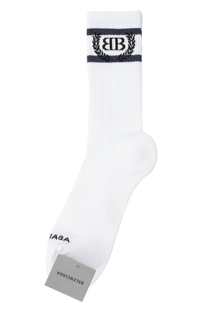 Мужские хлопковые носки BALENCIAGA, арт. 829446/4F1B5