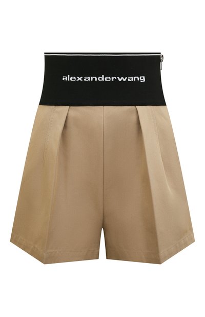 Женские хлопковые шорты ALEXANDER WANG, арт. 1WC1224450