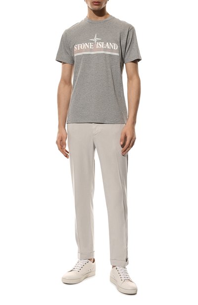 Хлопковая футболка STONE ISLAND, арт. 76152NS92, фото 2