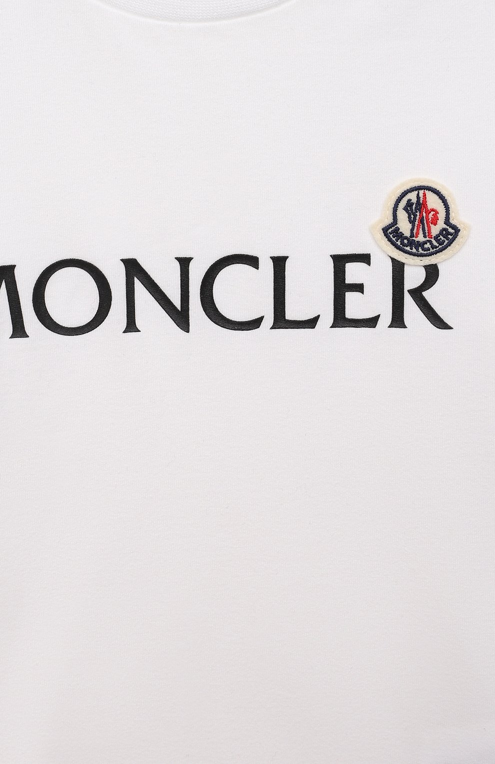Хлопковая футболка MONCLER, арт. G2-951-8C738-20-8790M, фото 3