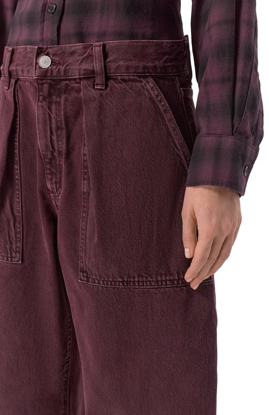 Джинсы Sefton Utility Pant Agolde A240D1183 Бордовый  A240D1183 Фото 4