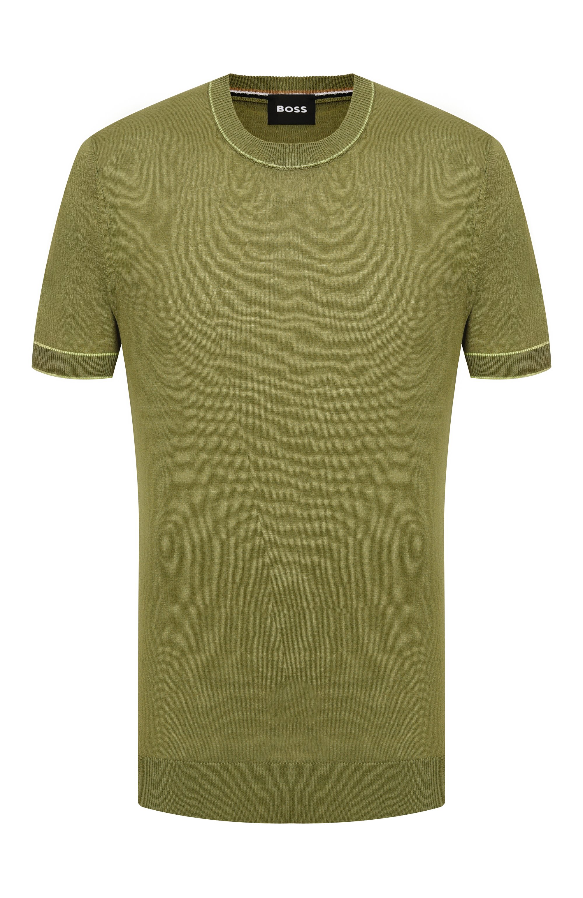 Джемпер изо льна и вискозы BOSS, арт. 50537639, фото 1