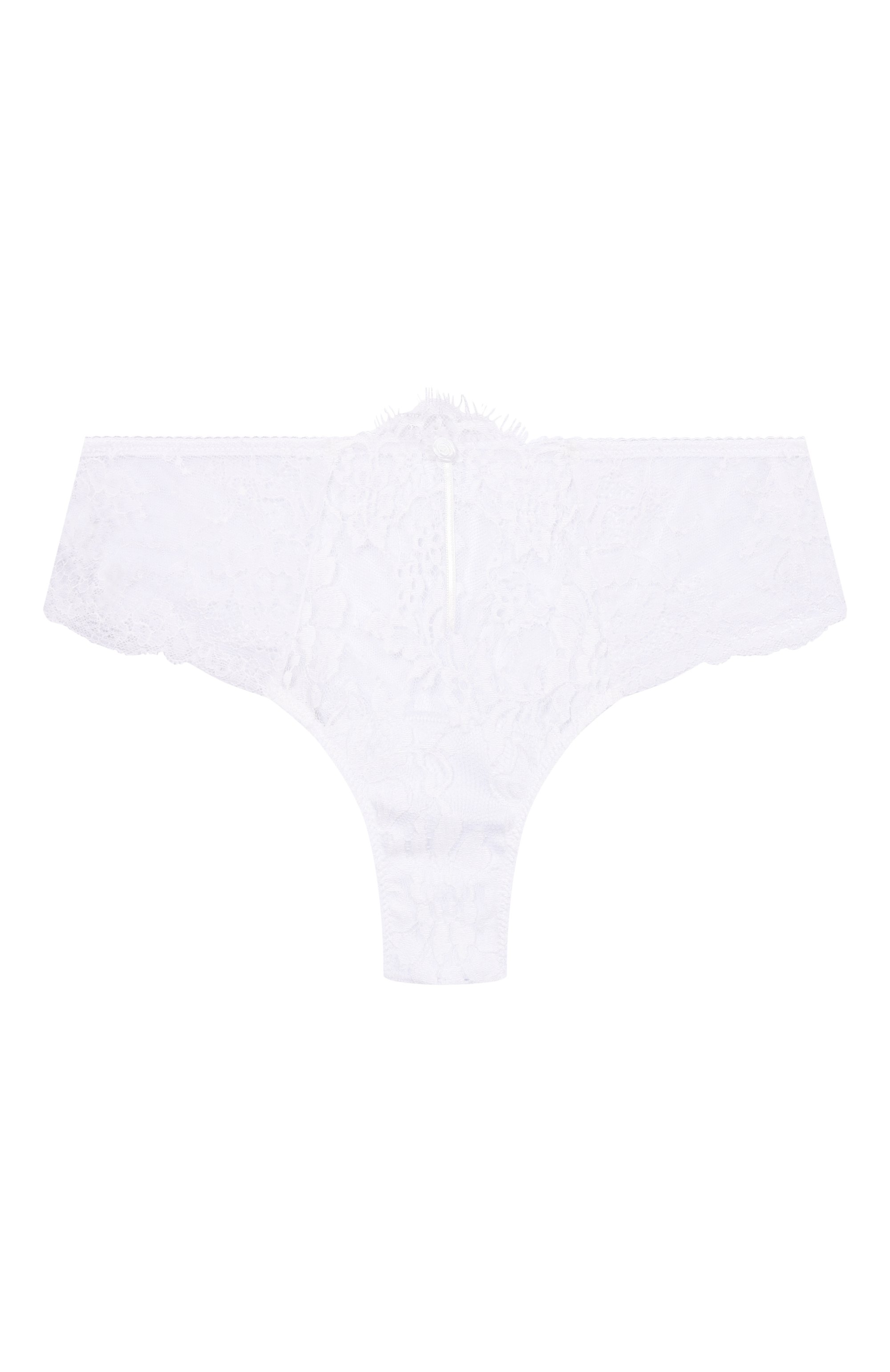 Трусы-танга AMBRA белого цвета по цене 9890 руб., арт. 1689, фото 1 Трусы-танга AMBRA, арт. 1689, фото 1