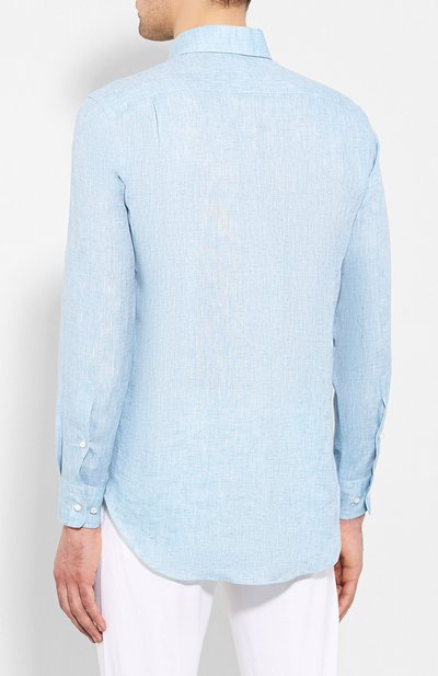 Льняная рубашка LORO PIANA, арт. FAF2545, фото 4