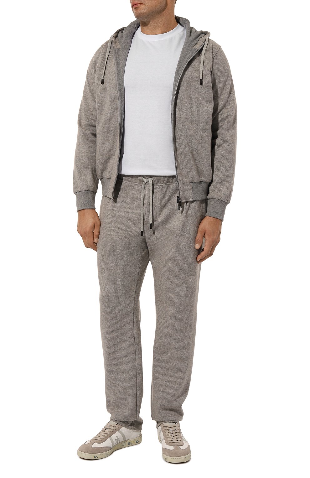 Толстовка из хлопка и шерсти CAPOBIANCO, арт. 17M405.GP00./58, фото 2