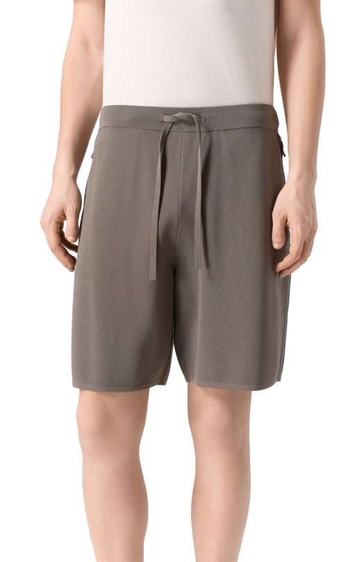 Шорты из вискозы 12 STOREEZ 135813 Коричневый  135813 Фото 3