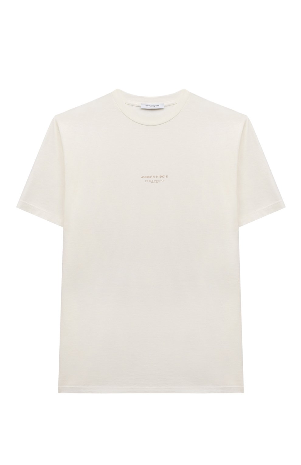 Хлопковая футболка PAOLO PECORA MILANO, арт. PP3464/6A-12A, фото 1