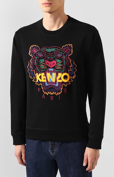 Хлопковый свитшот KENZO, арт. F965SW0014XA, фото 3