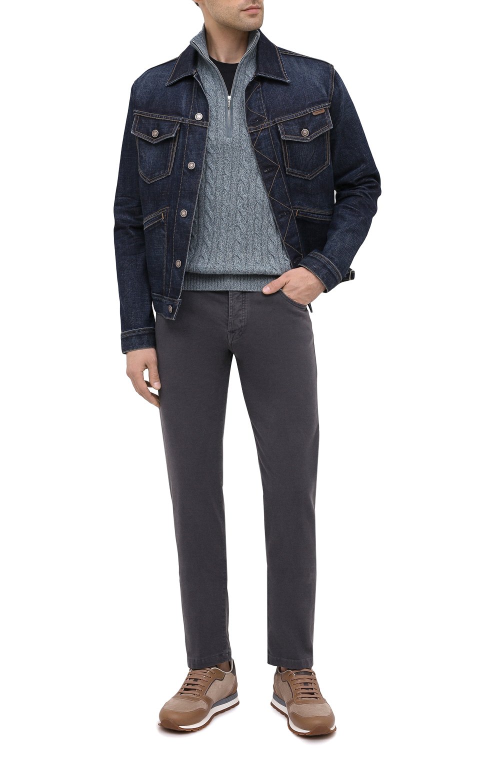 Кашемировый свитер LORO PIANA, арт. FAD7358, фото 2