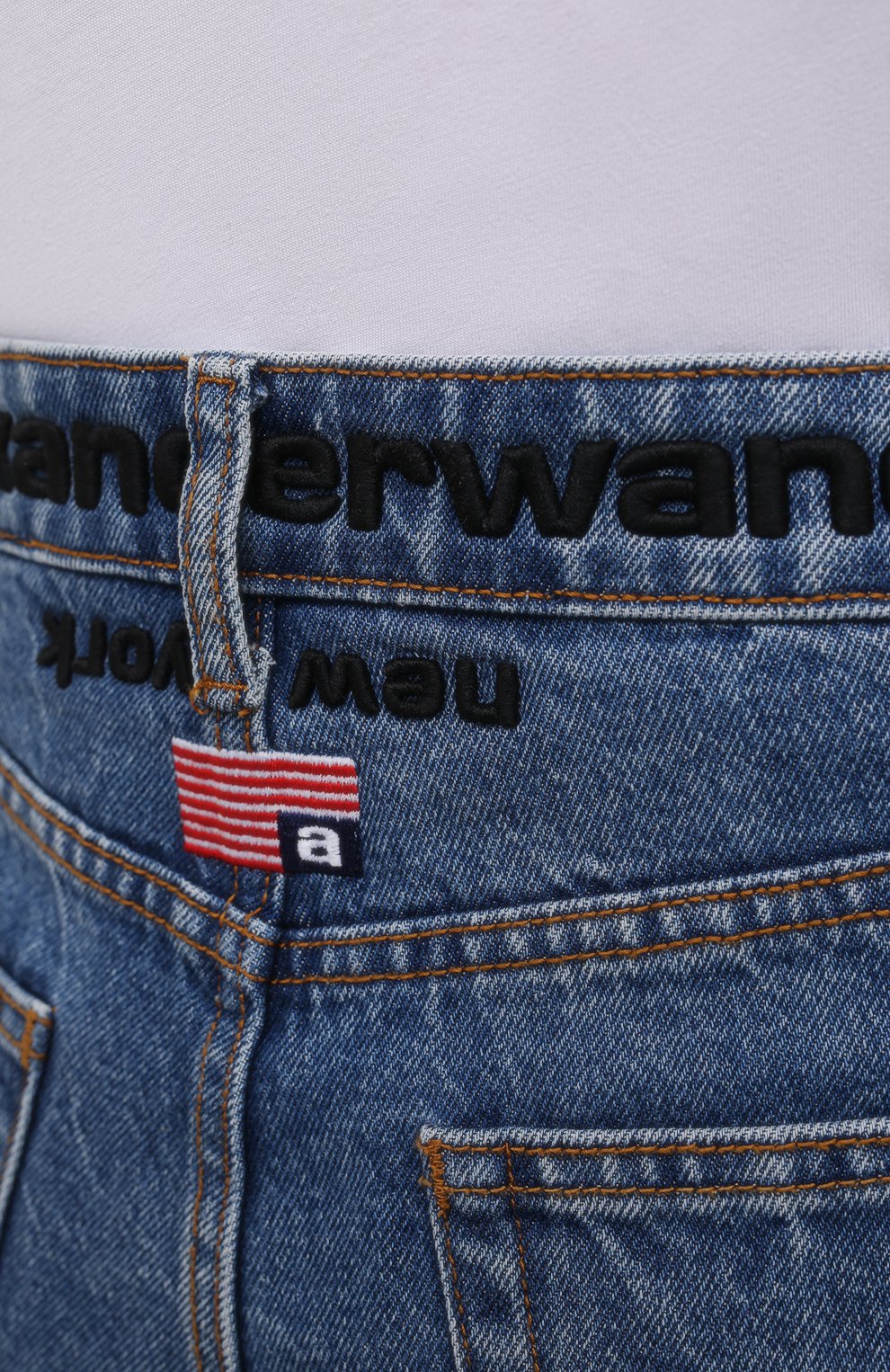 Джинсовые шорты ALEXANDER WANG, арт. 4DC1214901, фото 5