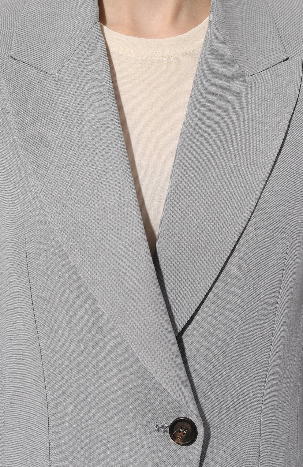 Жакет из вискозы и льна BRUNELLO CUCINELLI, арт. MH1262682, фото 5