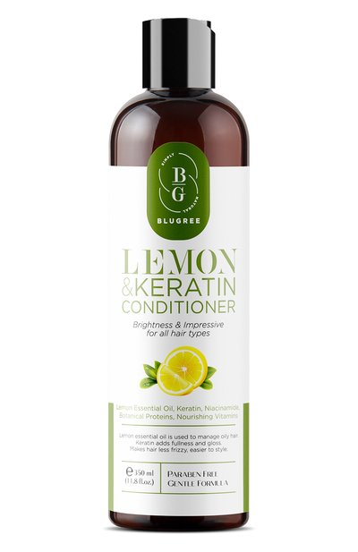 Женский кондиционер lemon&amp;keratin (350ml) BLUGREE, арт. 8682983900106