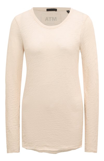 Хлопковый лонгслив ATM ANTHONY THOMAS MELILLO, арт. AW1047-FK, фото 1