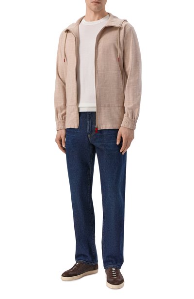 Куртка-рубашка из шерсти и шелка KITON, арт. UMC010K0615E10, фото 2