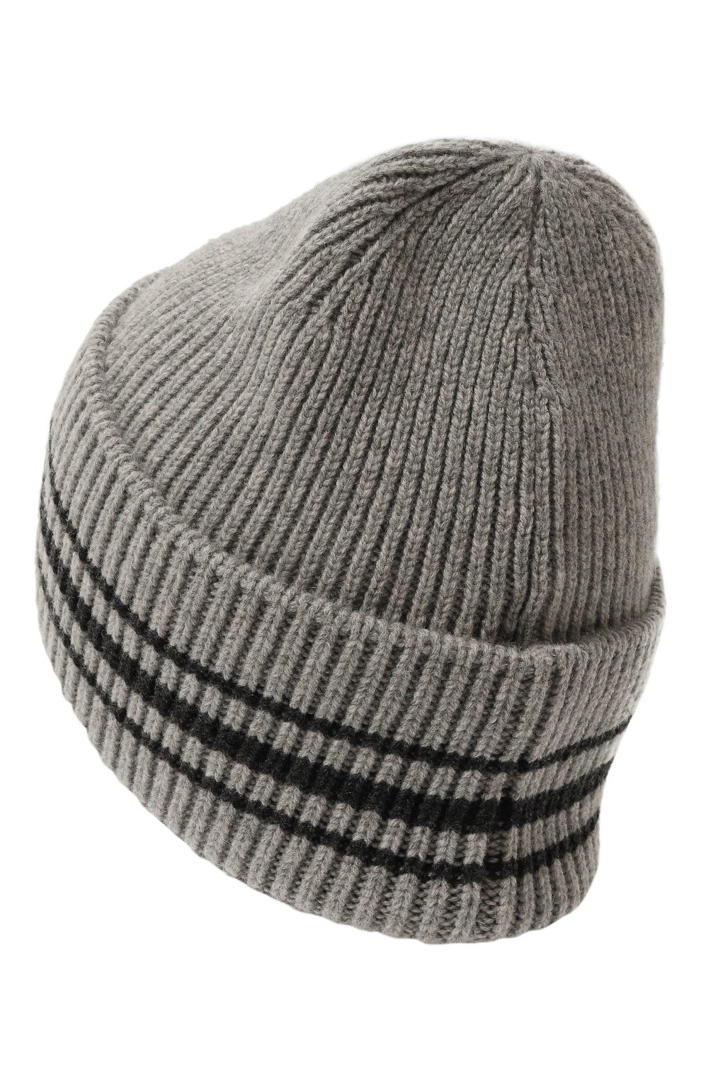 Шапка из кашемира и шерсти DESTIN светло-серого цвета по цене 12900 руб., арт. DAW3SPENNY, фото 3 Шапка из кашемира и шерсти DESTIN, арт. DAW3SPENNY, фото 3