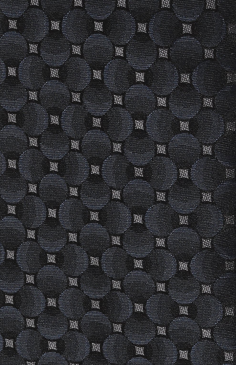 Шелковый галстук CANALI темно-синего цвета по цене 19250 руб., арт. 18/HJ03877, фото 4 Шелковый галстук CANALI, арт. 18/HJ03877, фото 4