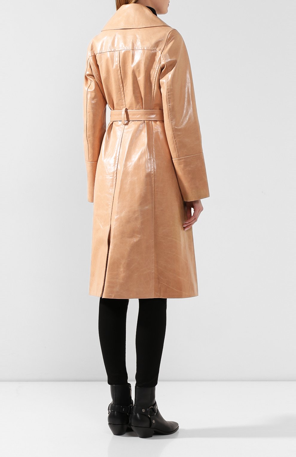 Кожаный тренч YVES SALOMON, арт. 20EYM22308APVX, фото 4