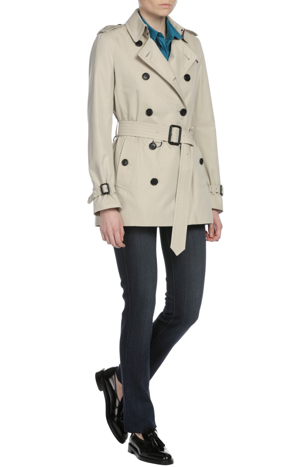 Тренч с поясом BURBERRY, арт. 3913364, фото 4