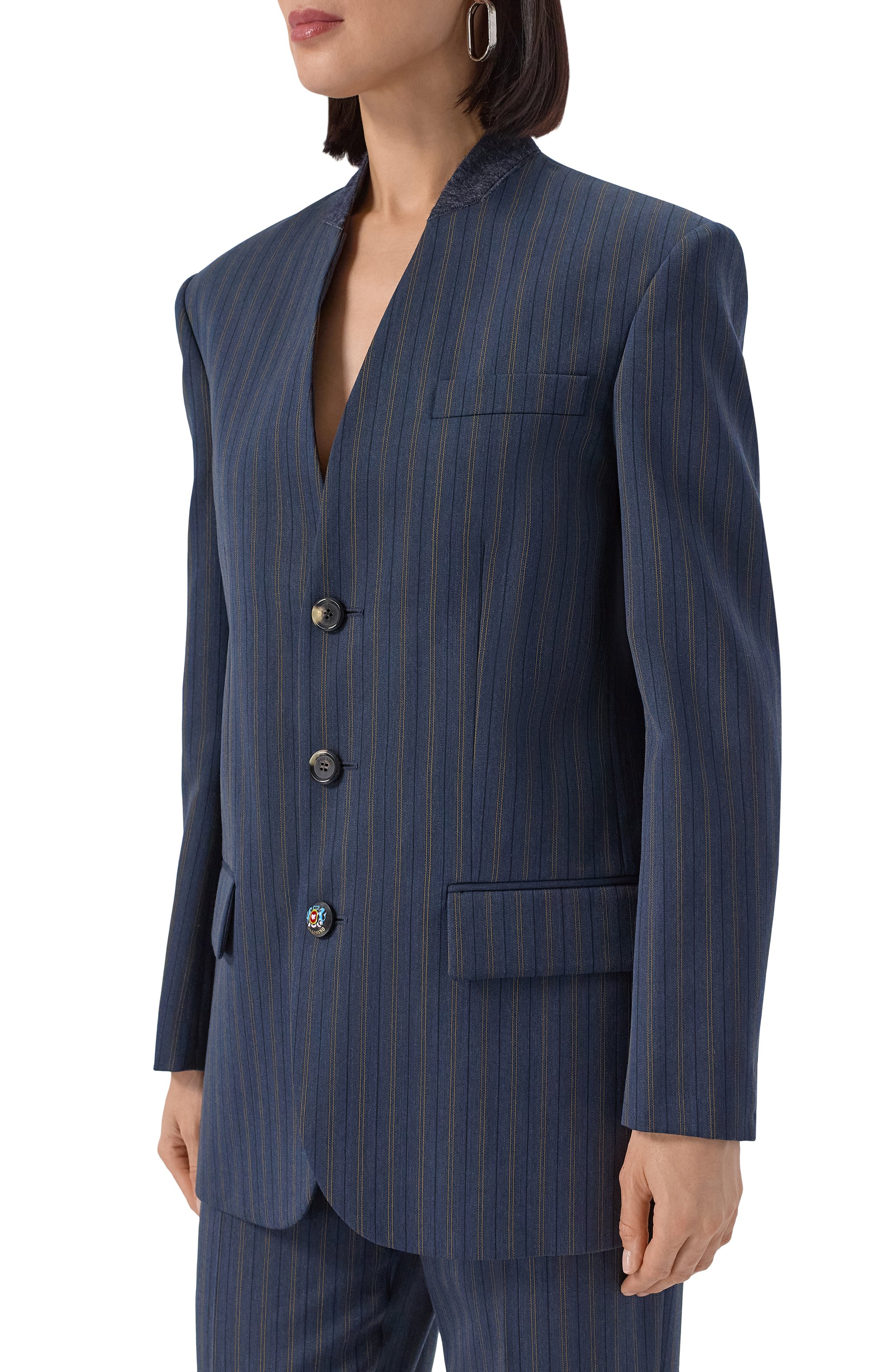 Шерстяной жакет MOSCHINO, арт. A0503/5536, фото 3