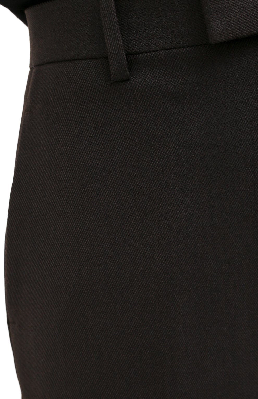 Брюки BOTTEGA VENETA темно-коричневого цвета по цене 116000 руб., арт. 636529/V02W0, фото 6 Брюки BOTTEGA VENETA, арт. 636529/V02W0, фото 6