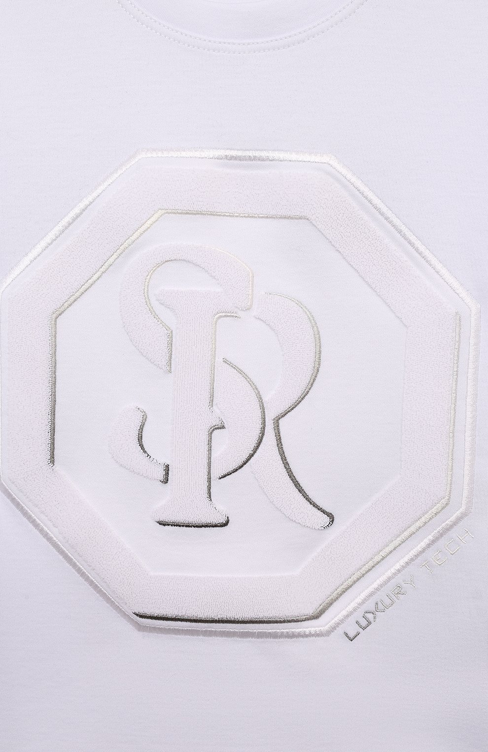 Хлопковая футболка STEFANO RICCI JUNIOR белого цвета по цене 58300 руб., арт. YNH4401140/LUXT, фото 3 Хлопковая футболка STEFANO RICCI JUNIOR, арт. YNH4401140/LUXT, фото 3