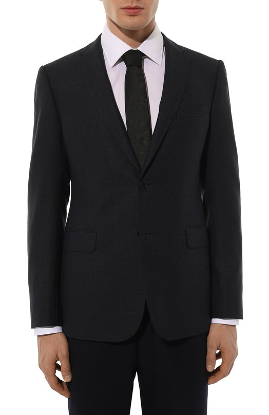 Шерстяной пиджак Emporio Armani EM000095/TE10982 Синий  EM000095/TE10982 Фото 5
