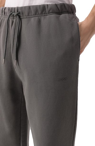 Хлопковые джоггеры HUGO, арт. 50540938, фото 5