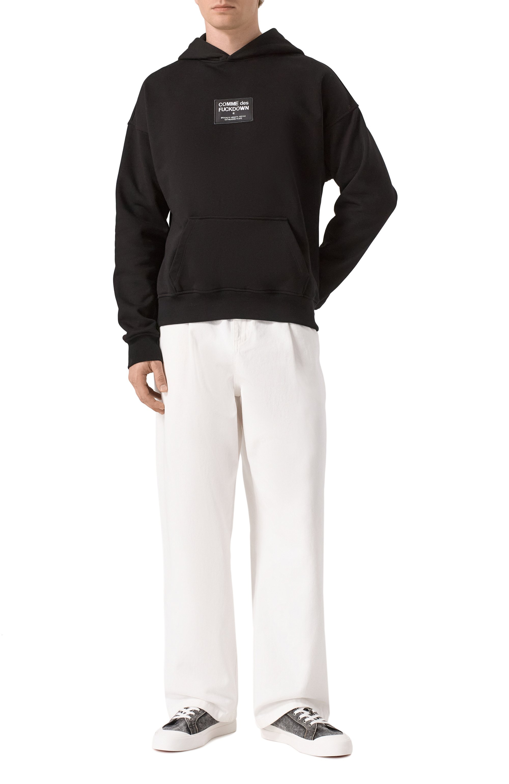 Хлопковое худи COMME DES FUCKDOWN, арт. CFABM01525, фото 2