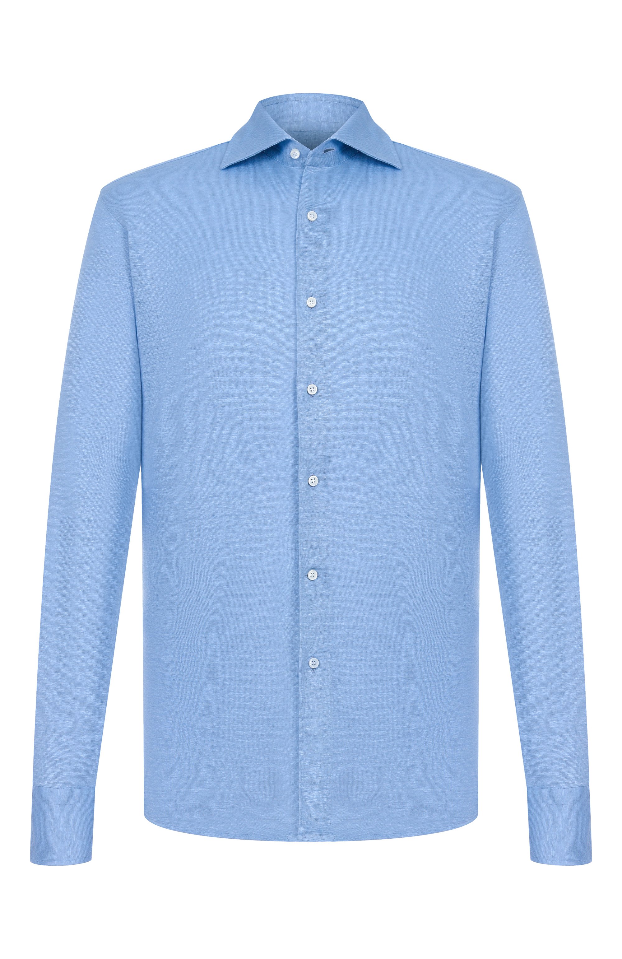 Льняная рубашка MVST, арт. SLIM/GABRIELLE/R0UND/800-JERSEY, фото 1