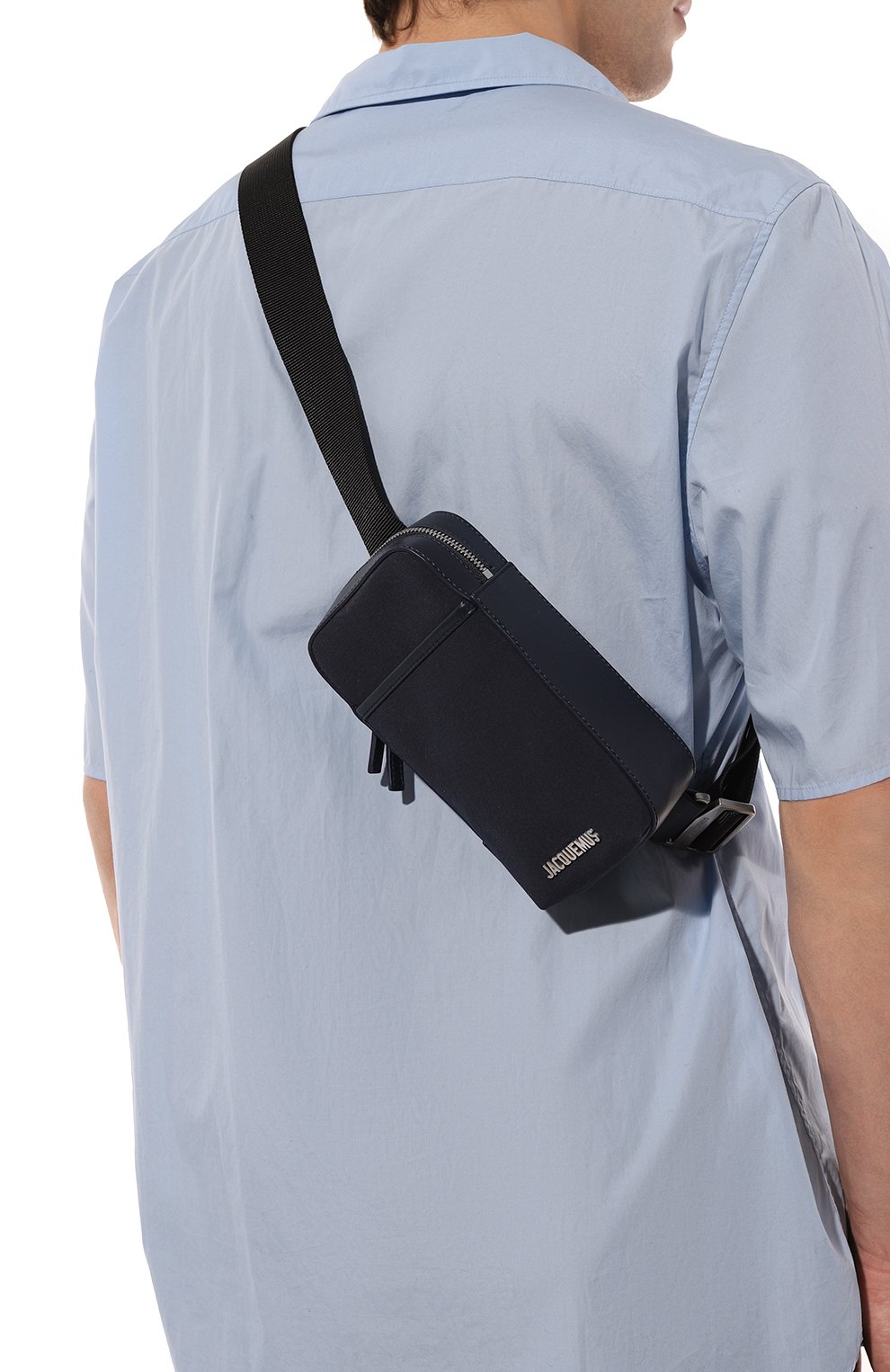 Текстильная сумка le giardino JACQUEMUS, арт. 22E225BA030/3018DARKNAVY, фото 2