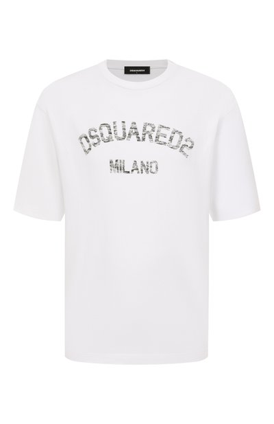 Мужская хлопковая футболка DSQUARED2, арт. S74GD1476/D20020