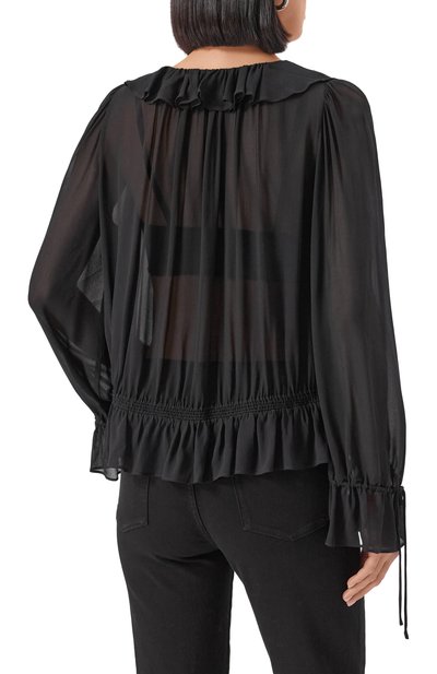 Блузка из вискозы THE KOOPLES, арт. FT0P30017K, фото 4