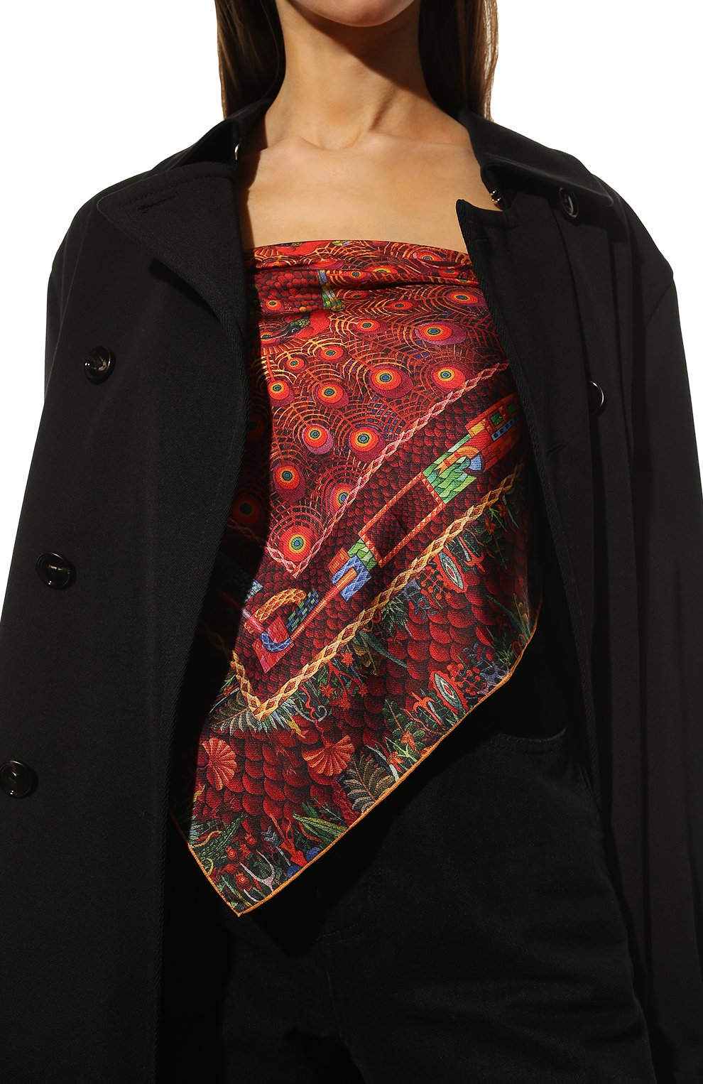 Шелковый платок phoenix KIRILL OVCHINNIKOV, арт. 90\PHX, фото 4