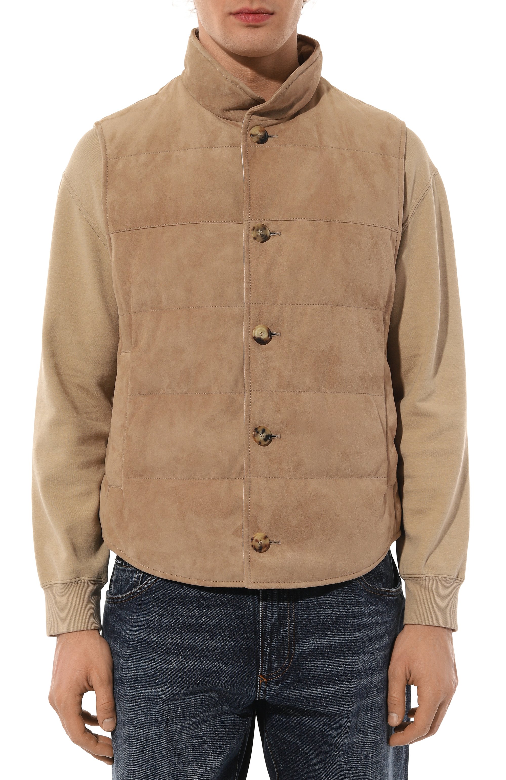 Замшевый жилет BRUNELLO CUCINELLI, арт. M0PCL1922, фото 3