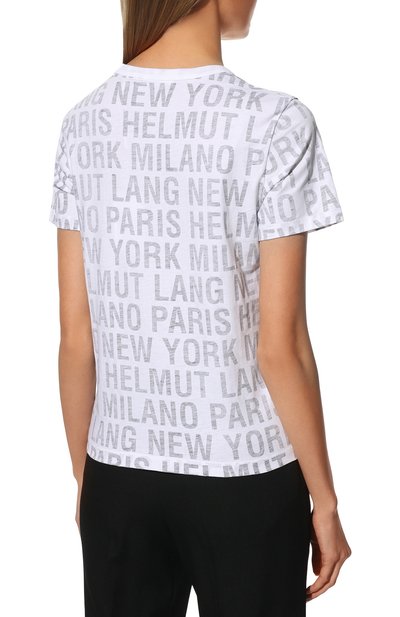 Хлопковая футболка HELMUT LANG, арт. L09HW516, фото 4