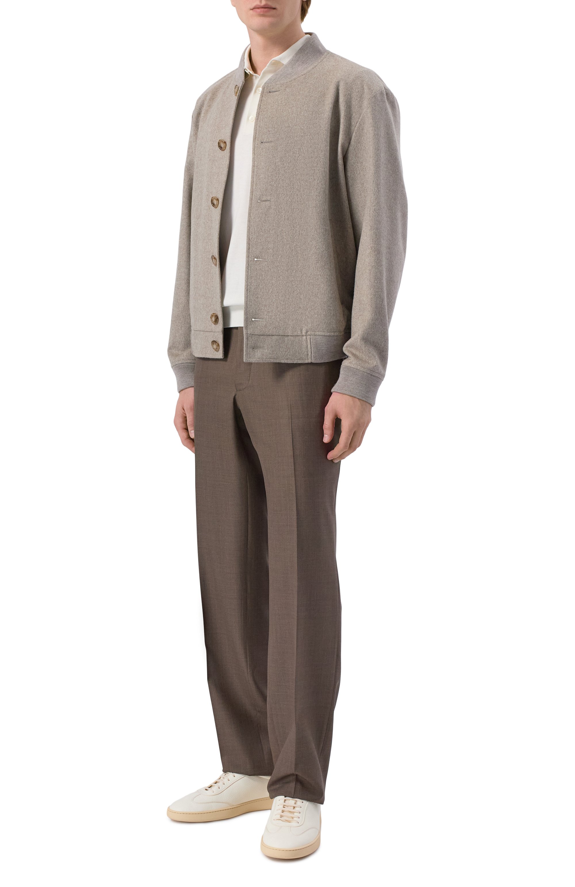 Брюки из шерсти и шелка MVST, арт. M26.CSM.T410/953-W00L/SILK, фото 2