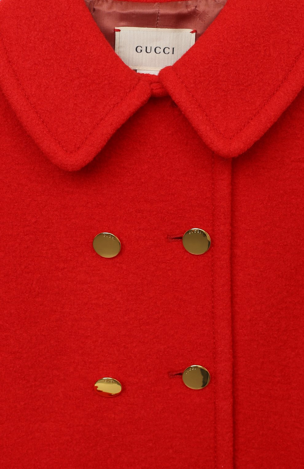 Шерстяное пальто GUCCI, арт. 622836/XWALD, фото 3