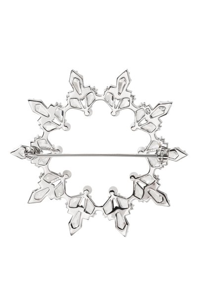 Брошь idyllia SWAROVSKI серебряного цвета по цене 39450 руб., арт. 5705397, фото 3 Брошь idyllia SWAROVSKI, арт. 5705397, фото 3